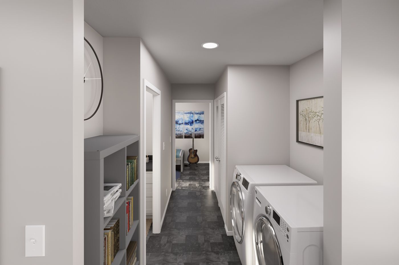 The DRM661M 66' DREAM Utility Room. This Manufactured Mobile Home features 2 bedrooms and 2 baths.